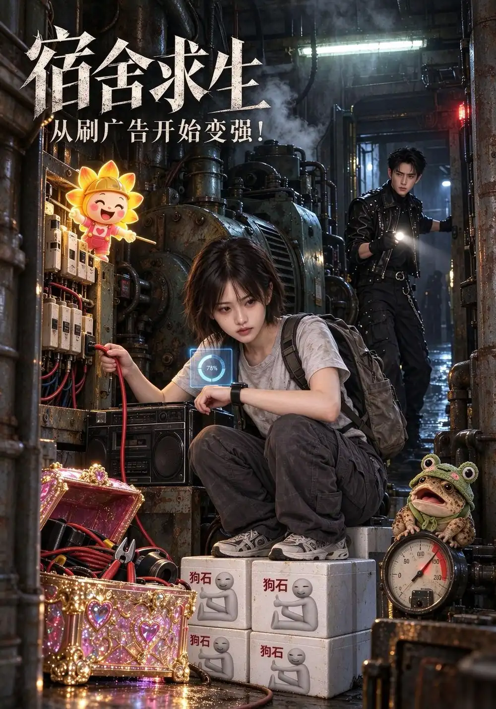 《宿舍求生：从刷广告开始变强！&宿舍求生从刷广告开始变强（89集）AI短剧》短剧全集免费在线观看