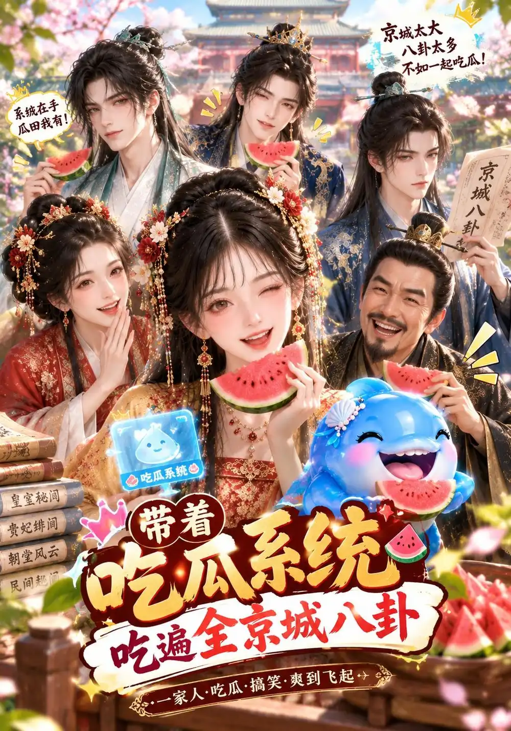 《带着吃瓜系统，吃遍全京城八卦&带着吃瓜系统吃遍全京城八卦（184集）AI短剧》短剧全集免费在线观看-CD网盘社