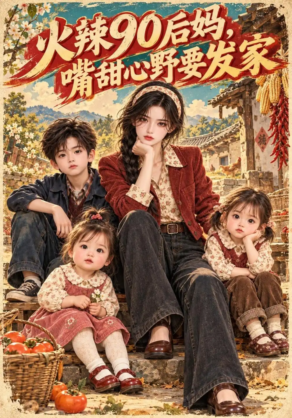 《火辣90后妈，嘴甜心野要发家&火辣90后妈嘴甜心野要发家（229集）AI短剧》短剧全集免费在线观看-CD网盘社