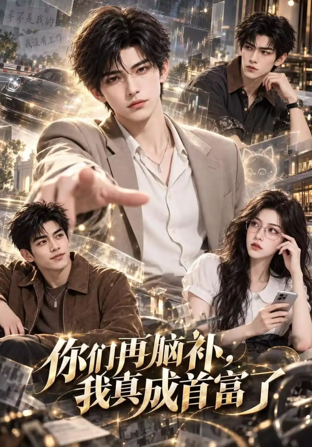 《你们再脑补，我真成首富了&你们再脑补我真成首富了（160集）AI短剧》短剧全集免费在线观看-CD网盘社
