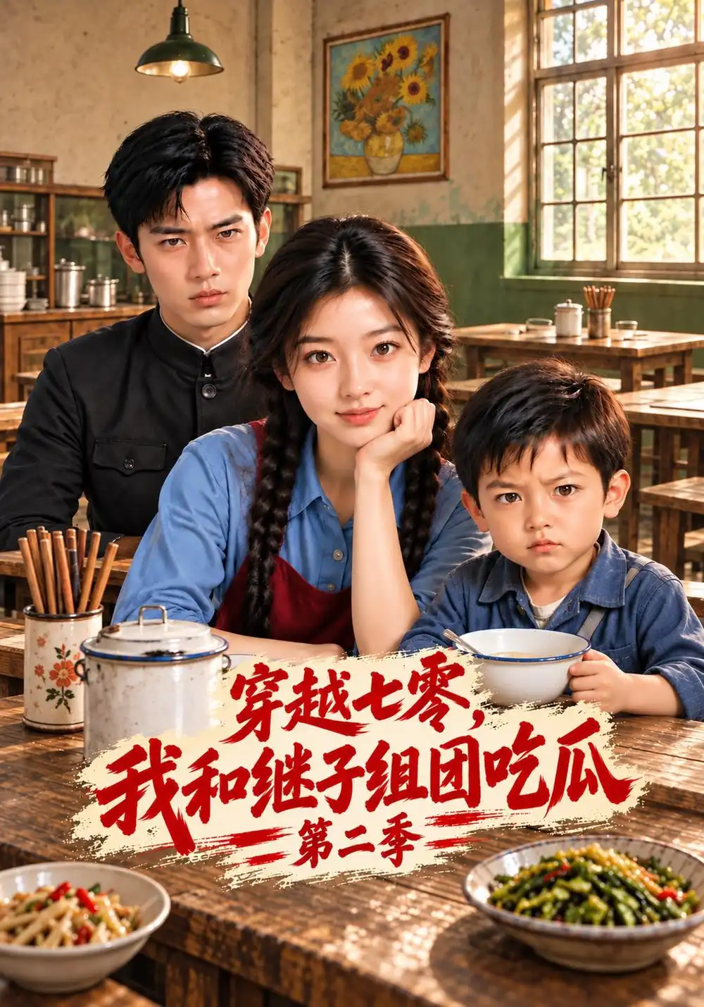《穿越七零，我和继子组团吃瓜第二季&穿越七零我和继子组团吃瓜第二季（116集）AI短剧》短剧全集免费在线观看-CD网盘社
