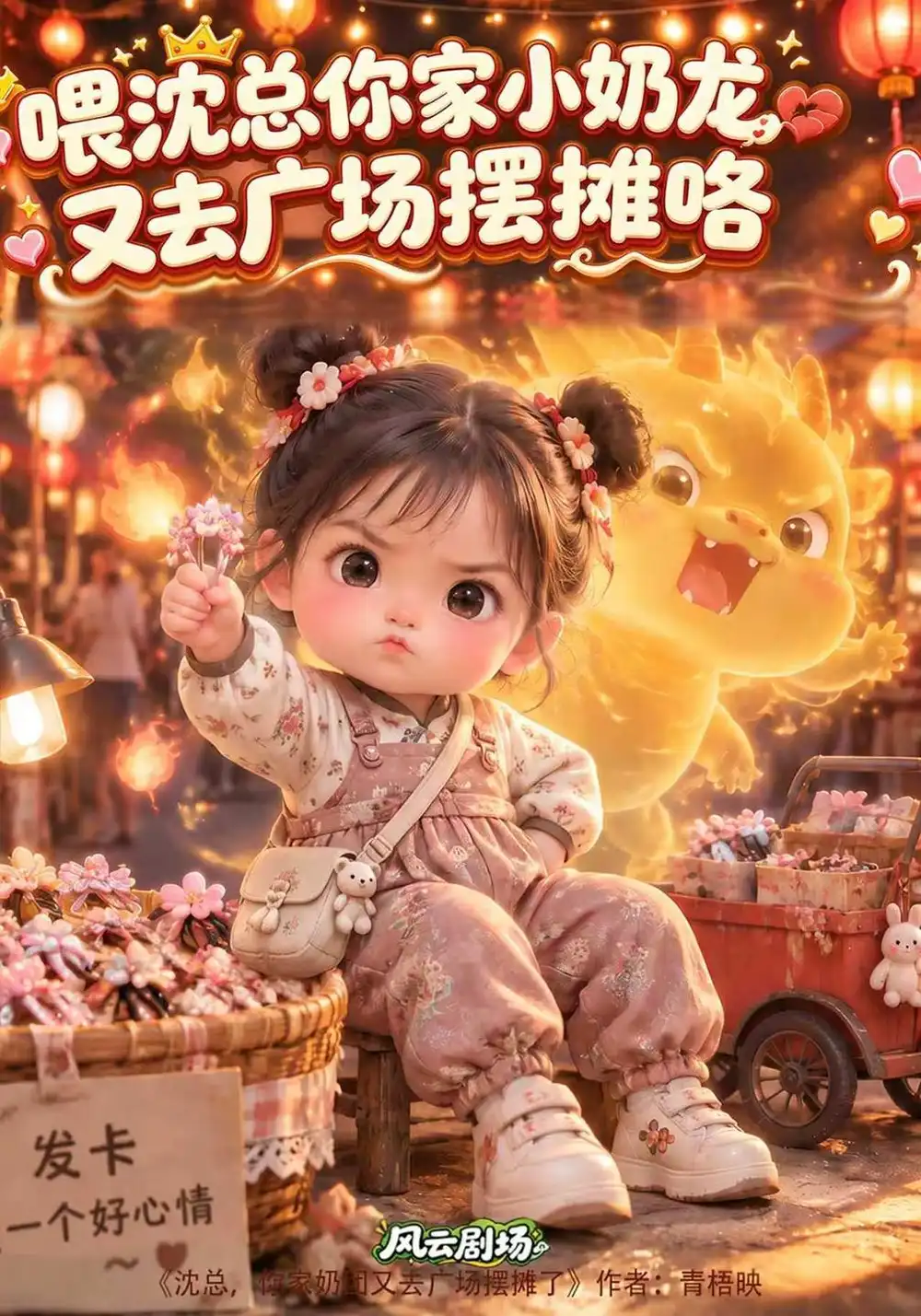 《喂沈总你家小奶龙又去广场摆摊咯（253集）AI短剧》短剧全集免费在线观看