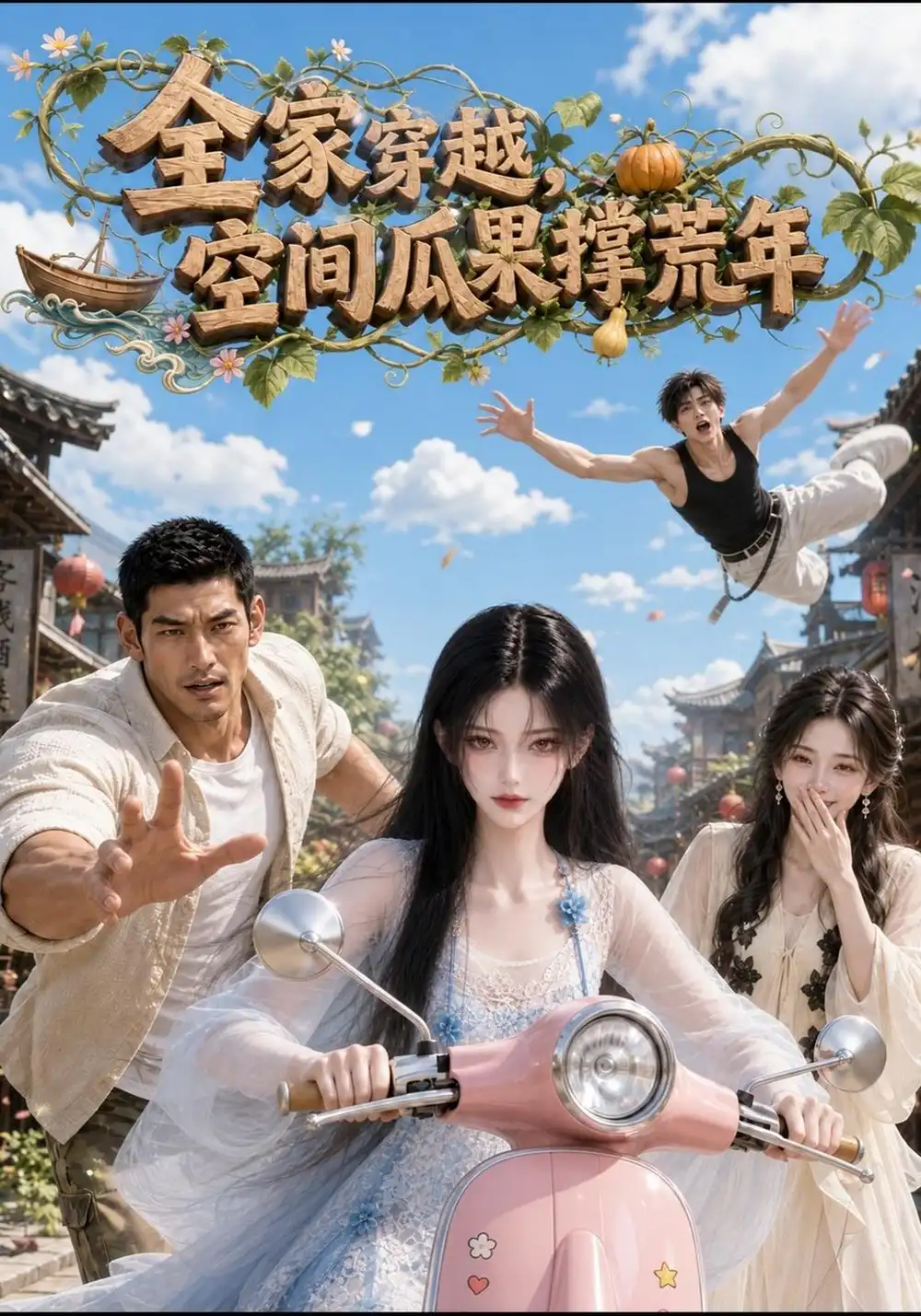 《全家穿越，空间瓜果撑荒年&全家穿越空间瓜果撑荒年（346集）AI短剧》短剧全集免费在线观看-CD网盘社