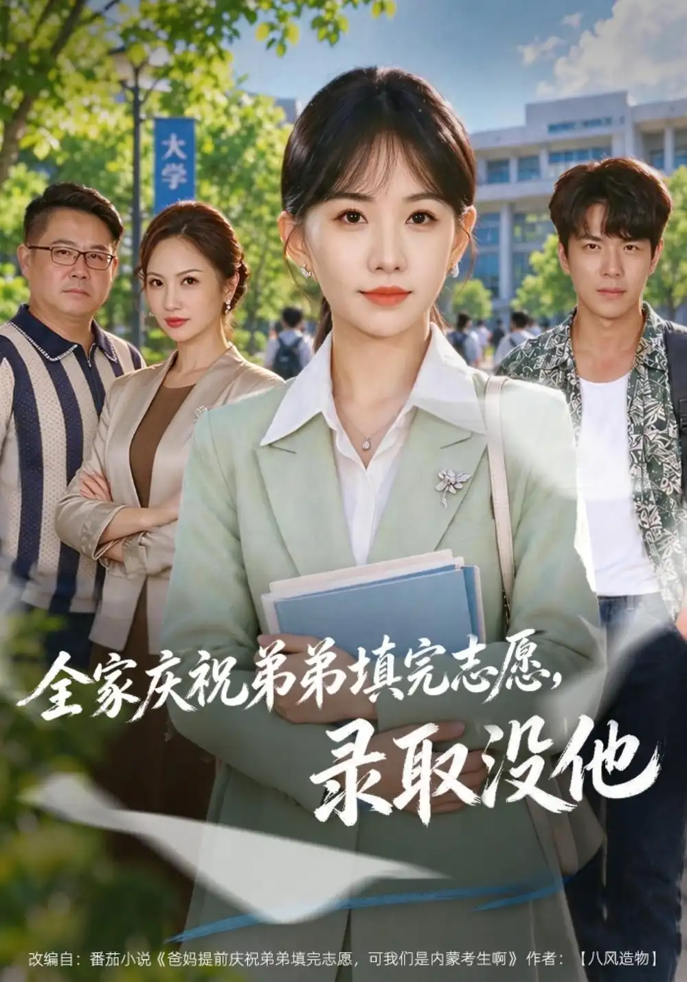 《全家庆祝弟弟填完志愿,录取没他&全家庆祝弟弟填完志愿录取没他(40集)于忻&王世东》短剧全集免费在线观看-CD网盘社