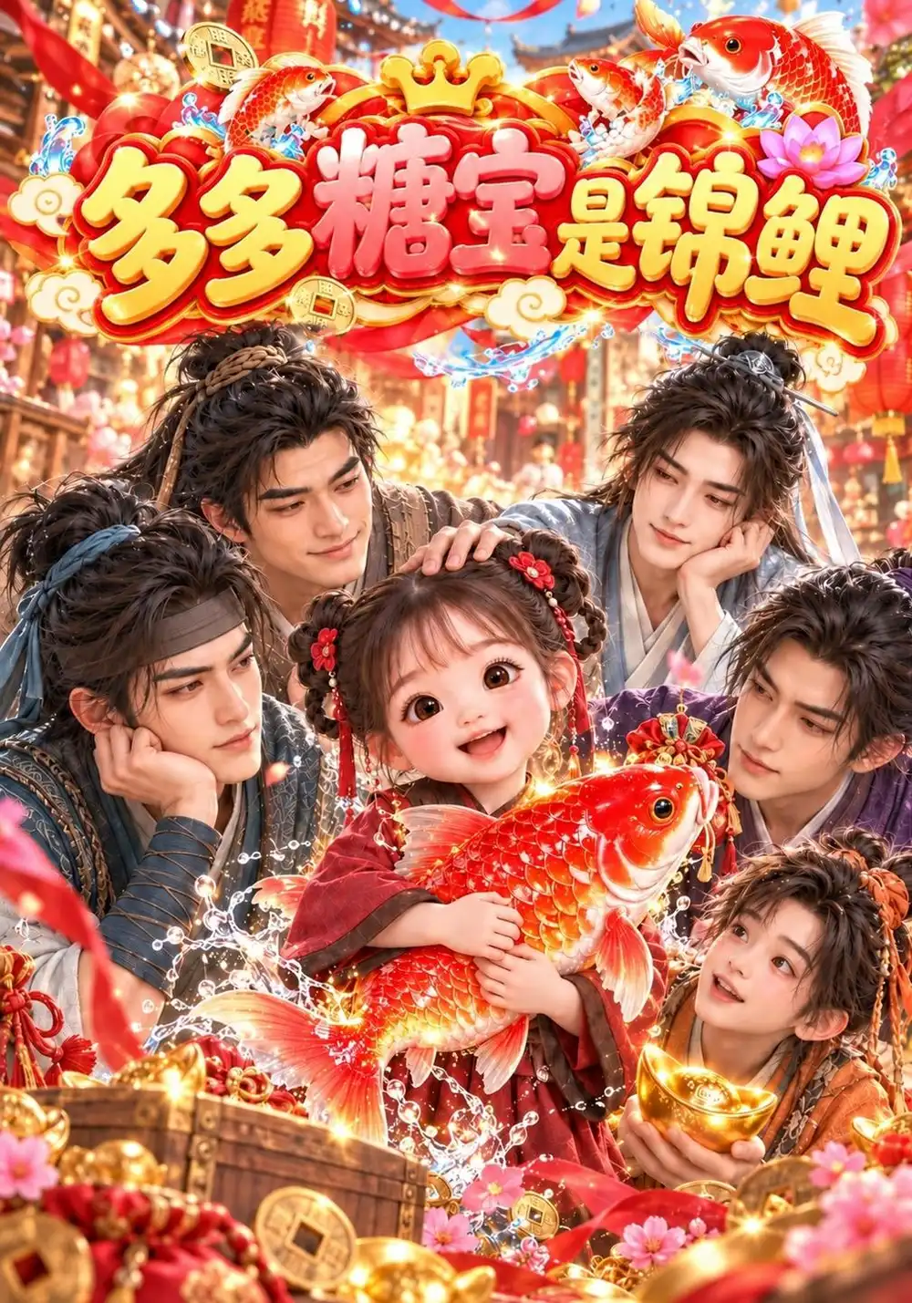 《多多糖宝是锦鲤（222集）AI短剧》短剧全集免费在线观看