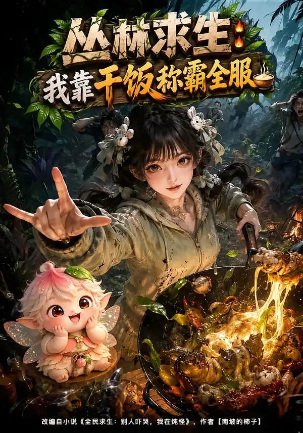 丛林求生：我靠干饭称霸全服&丛林求生我靠干饭称霸全服（133集）AI短剧全集免费在线观看 - 第一搜