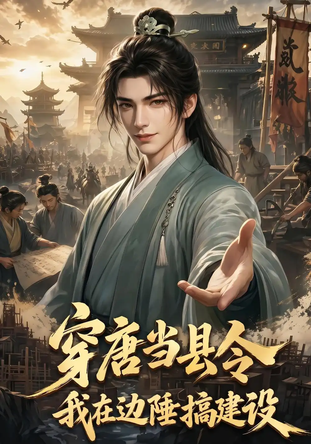 穿唐当县令，我在边陲搞建设&穿唐当县令我在边陲搞建设（65集）AI短剧全集免费在线观看 - 第一搜