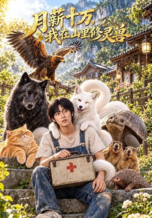 《月薪十万，我在山里修灵兽&月薪十万我在山里修灵兽（62集）AI短剧》短剧全集免费在线观看-CD网盘社