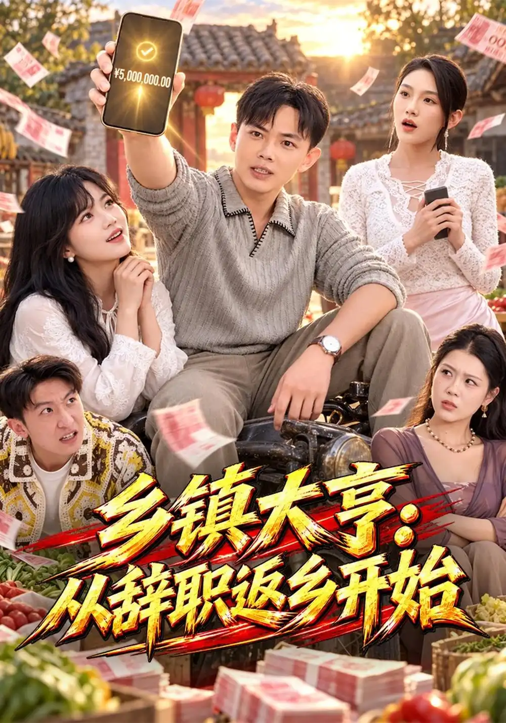 《乡镇大亨：从辞职返乡开始（86集）刘峰硕&知意》短剧全集免费在线观看-CD网盘社