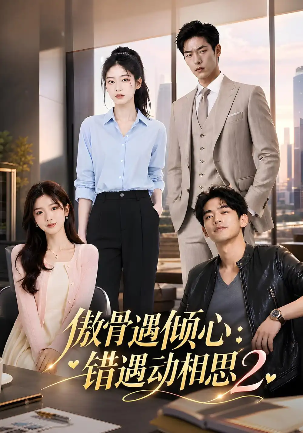 《傲骨遇倾心：错遇动相思2&傲骨遇倾心错遇动相思2（92集）AI短剧》短剧全集免费在线观看
