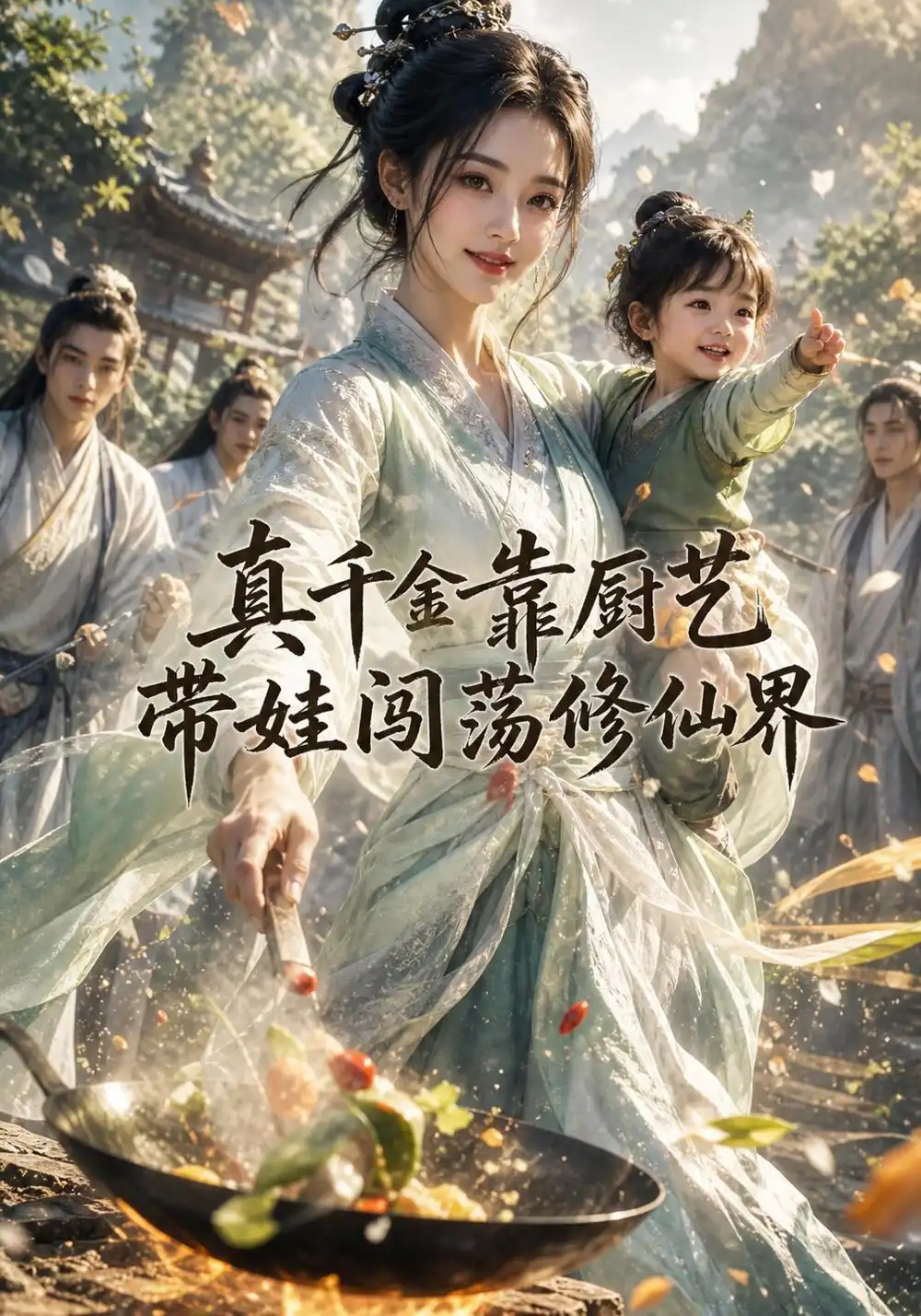 真千金靠厨艺带娃闯荡修仙界（163集）AI短剧全集免费在线观看 - 第一搜