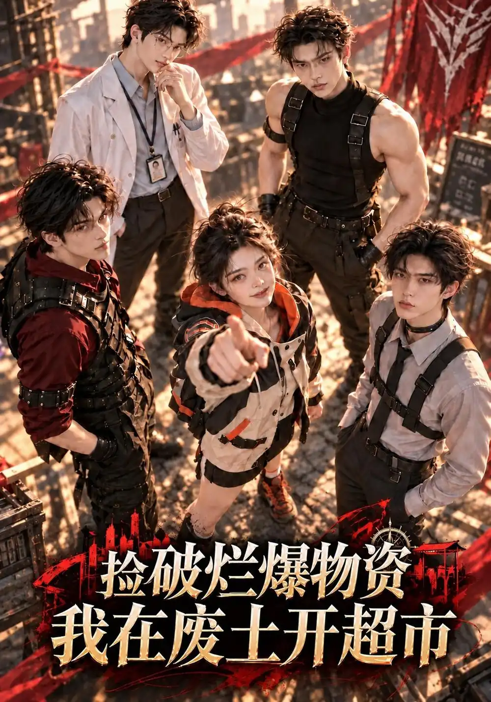 《捡破烂爆物资我在废土开超市（139集）AI短剧》短剧全集免费在线观看-CD网盘社