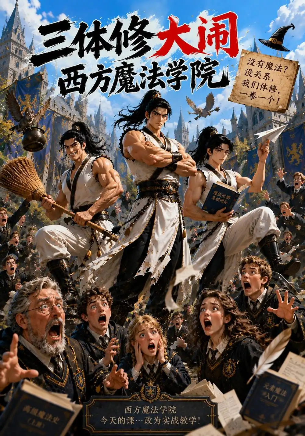 《三体修大闹西方魔法学院（60集）AI短剧》短剧全集免费在线观看-CD网盘社