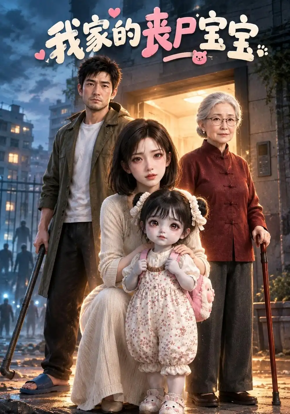 《我家的丧尸宝宝（72集）AI短剧》短剧全集免费在线观看-CD网盘社