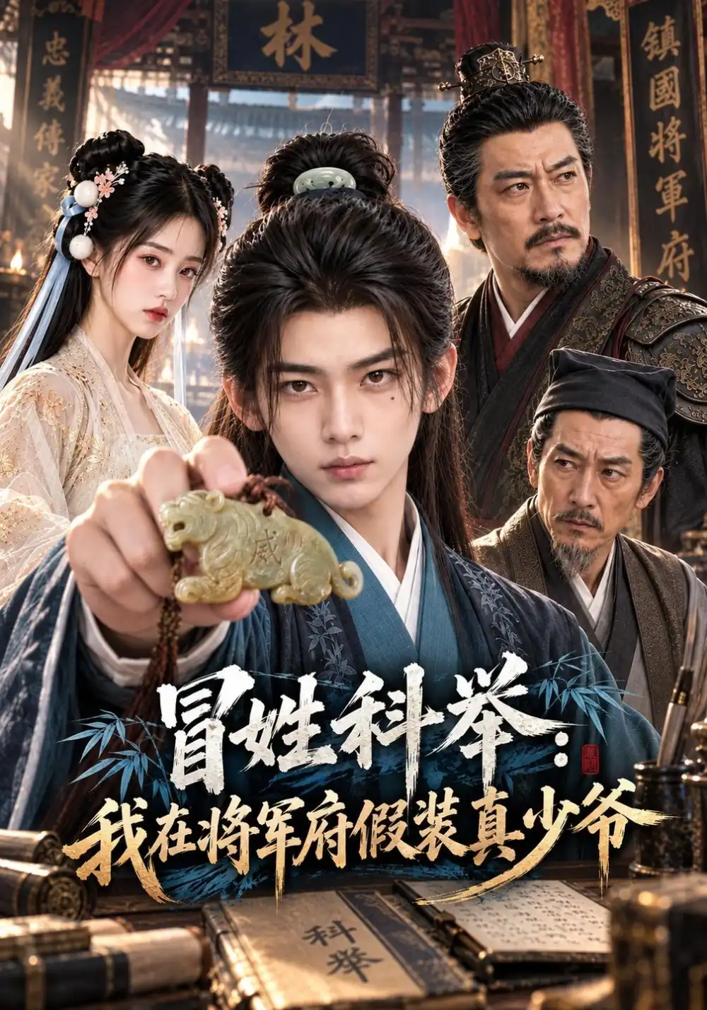 《冒姓科举：我在将军府假装真少爷&冒姓科举我在将军府假装真少爷（81集）AI短剧》短剧全集免费在线观看-CD网盘社