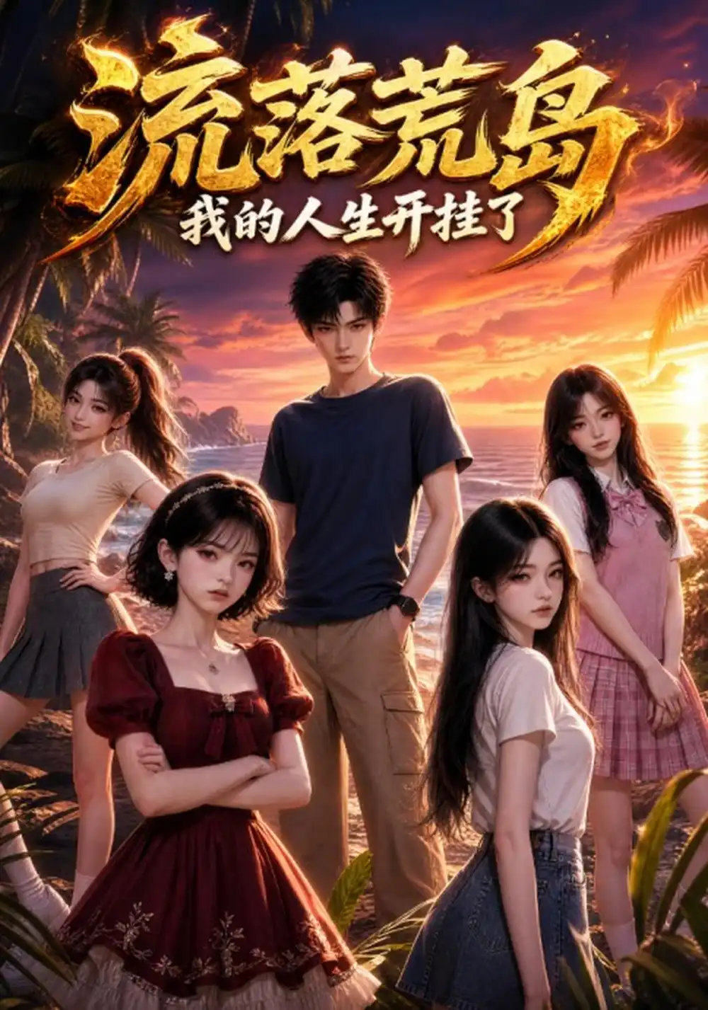 《流落荒岛，我的人生开挂了&流落荒岛我的人生开挂了（112集）AI短剧》短剧全集免费在线观看-CD网盘社