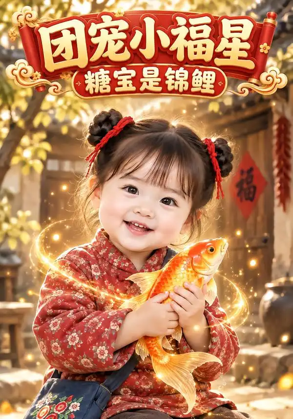 《团宠小福星：糖宝是锦鲤&团宠小福星糖宝是锦鲤（141集）AI短剧》短剧全集免费在线观看-CD网盘社