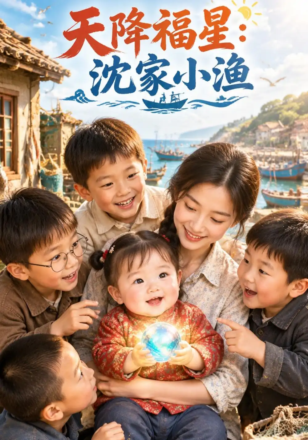 天降福星：沈家小渔&天降福星沈家小渔（72集）AI短剧全集免费在线观看 - 第一搜