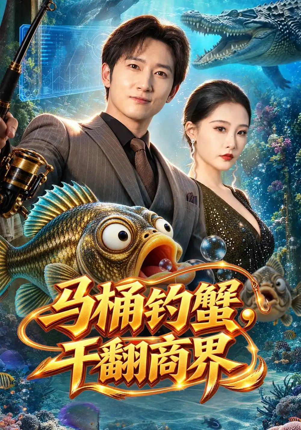 《马桶钓蟹，干翻商界（46集）陈沛苏&张震》短剧全集免费在线观看-CD网盘社
