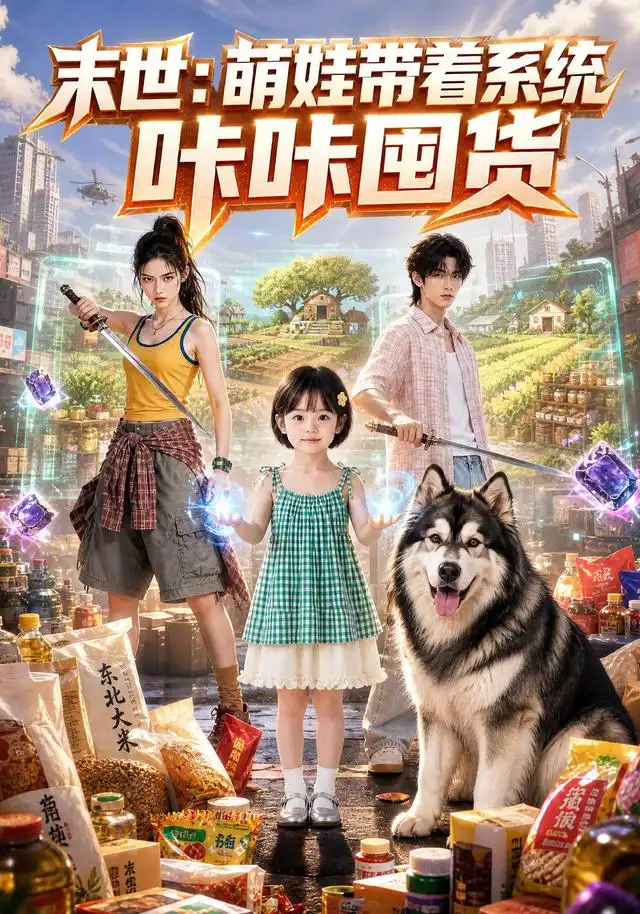 《末世：萌娃带着系统咔咔囤货&末世萌娃带着系统咔咔囤货（143集）AI短剧》短剧全集免费在线观看-CD网盘社