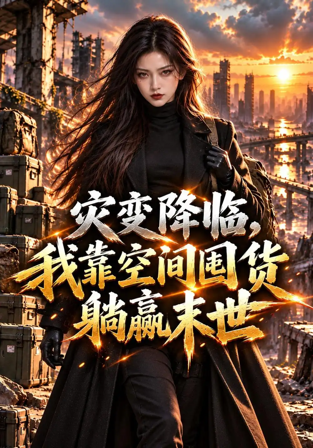 《灾变降临，我靠空间囤货躺赢末世&灾变降临我靠空间囤货躺赢末世（100集）AI短剧》短剧全集免费在线观看