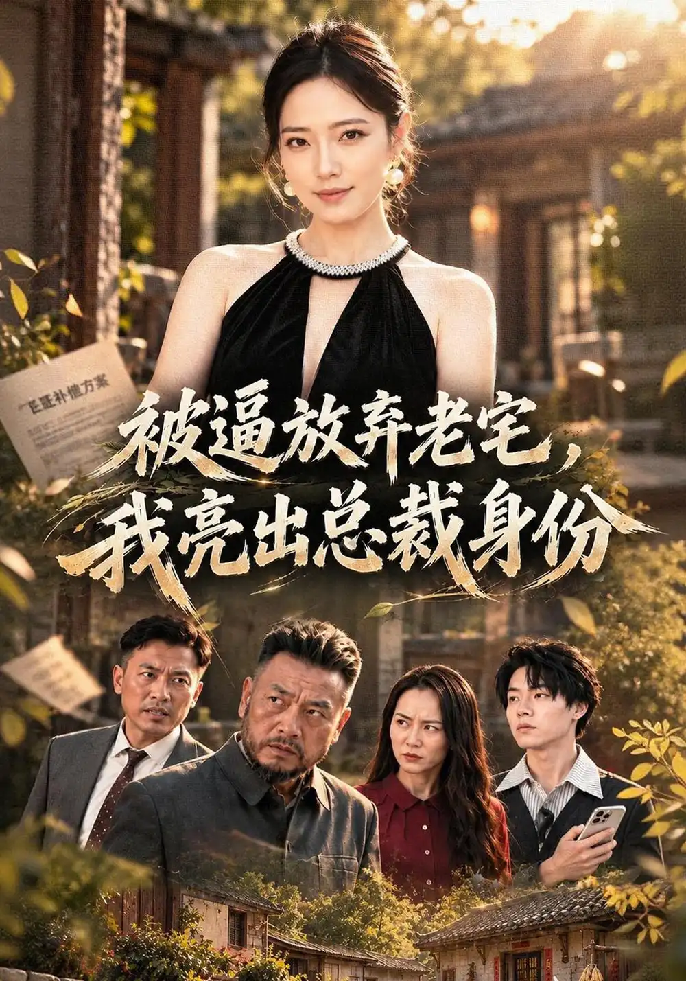 《被逼放弃老宅，我亮出总裁身份（40集）文雨彤&惠东山》短剧全集免费在线观看-CD网盘社