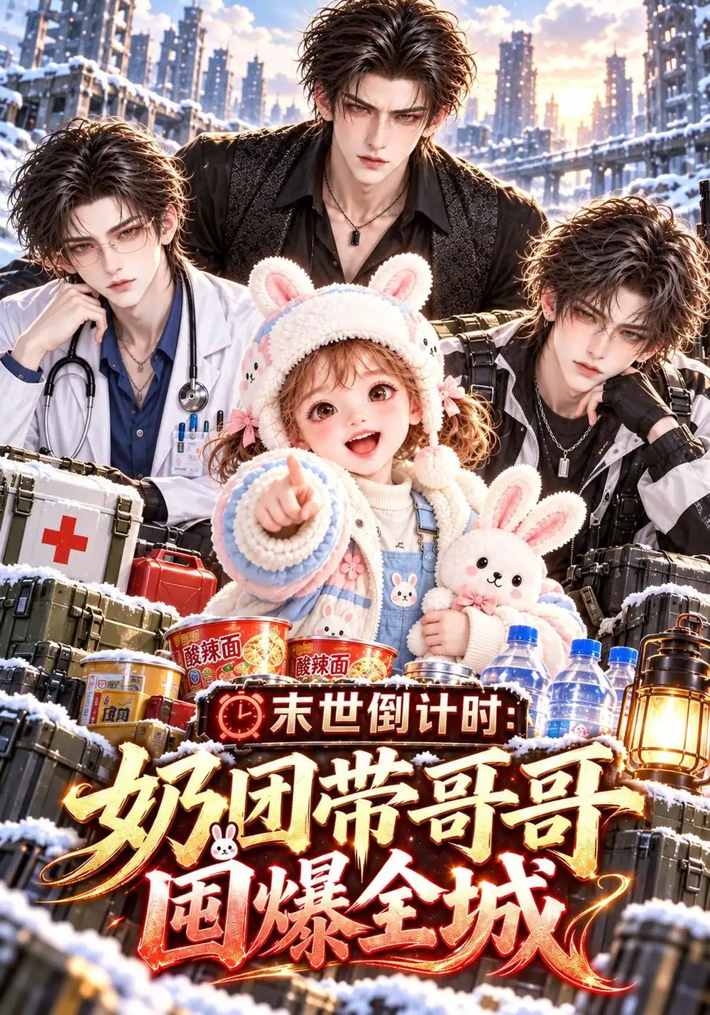 《末世倒计时：奶团带哥哥囤爆全城&末世倒计时奶团带哥哥囤爆全城（160集）AI短剧》短剧全集免费在线观看-CD网盘社