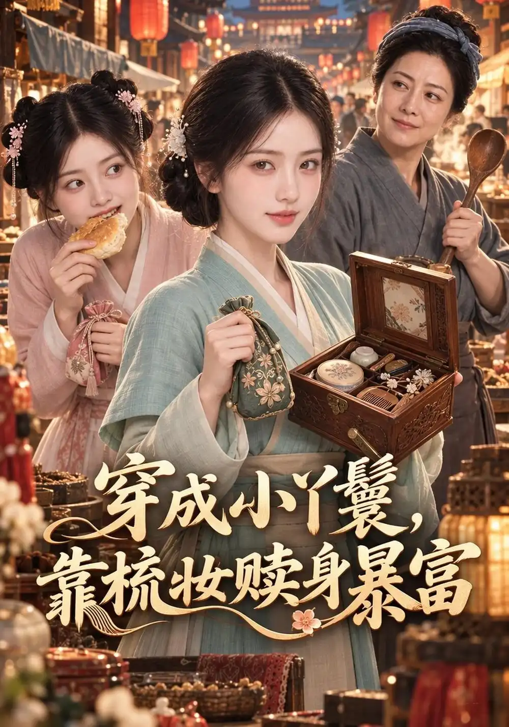 穿成小丫鬟，靠梳妆赎身暴富&穿成小丫鬟靠梳妆赎身暴富（141集）AI短剧全集免费在线观看 - 第一搜