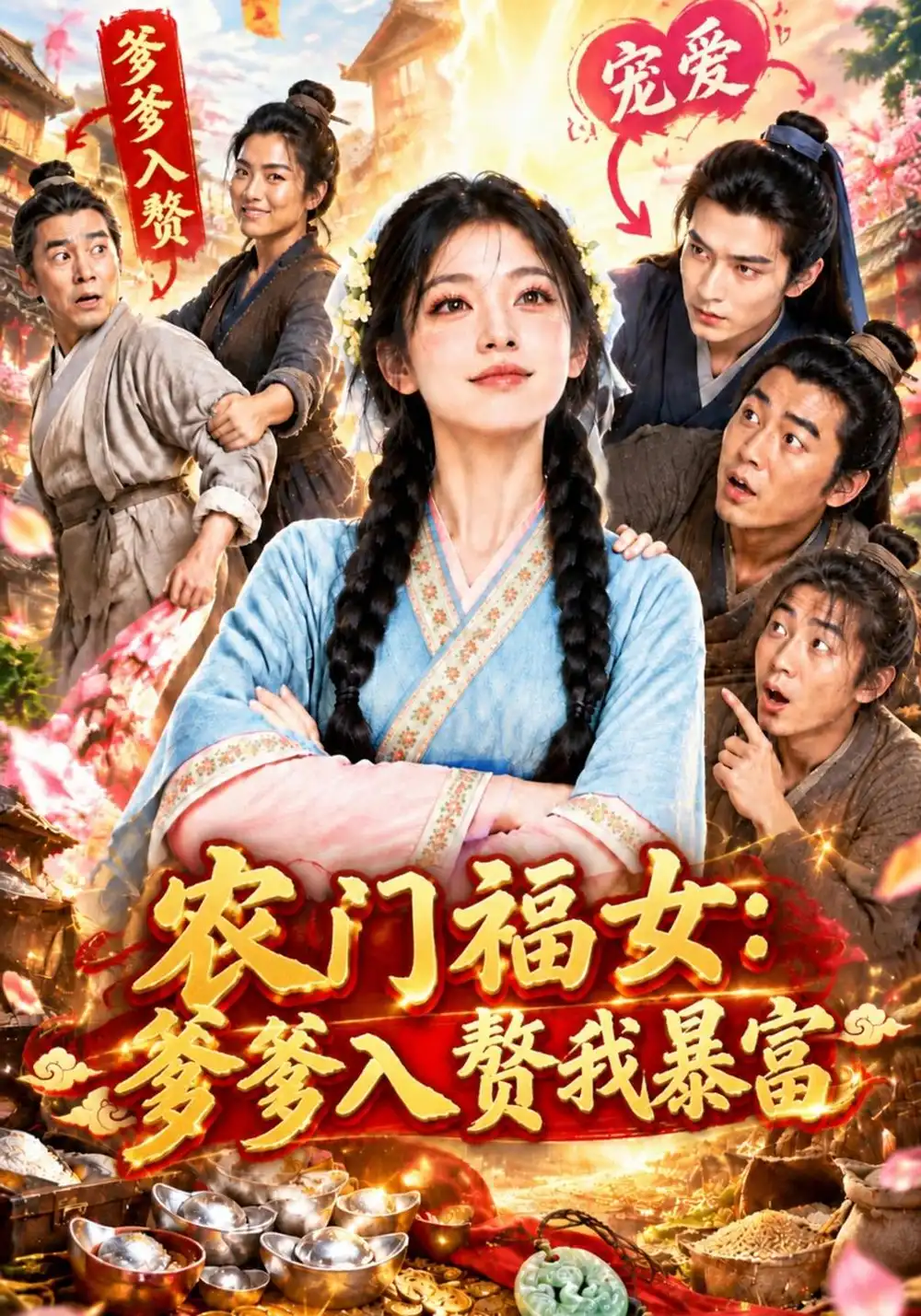 《农门福女：爹爹入赘我暴富&农门福女爹爹入赘我暴富（305集）AI短剧》短剧全集免费在线观看-CD网盘社