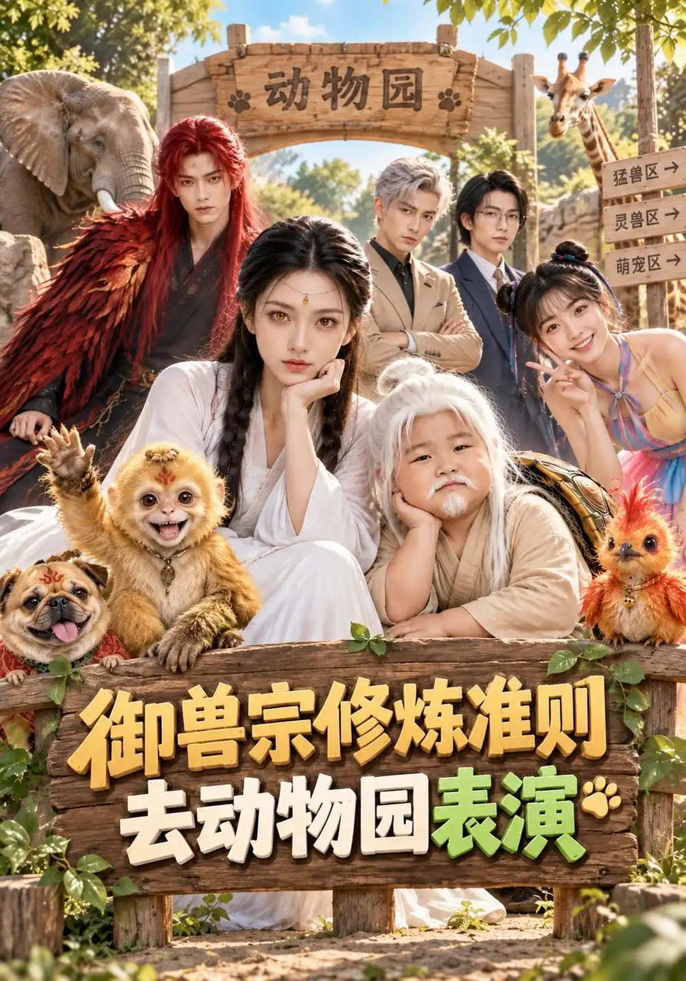 《御兽宗修炼准则去动物园表演（85集）AI短剧》短剧全集免费在线观看-CD网盘社