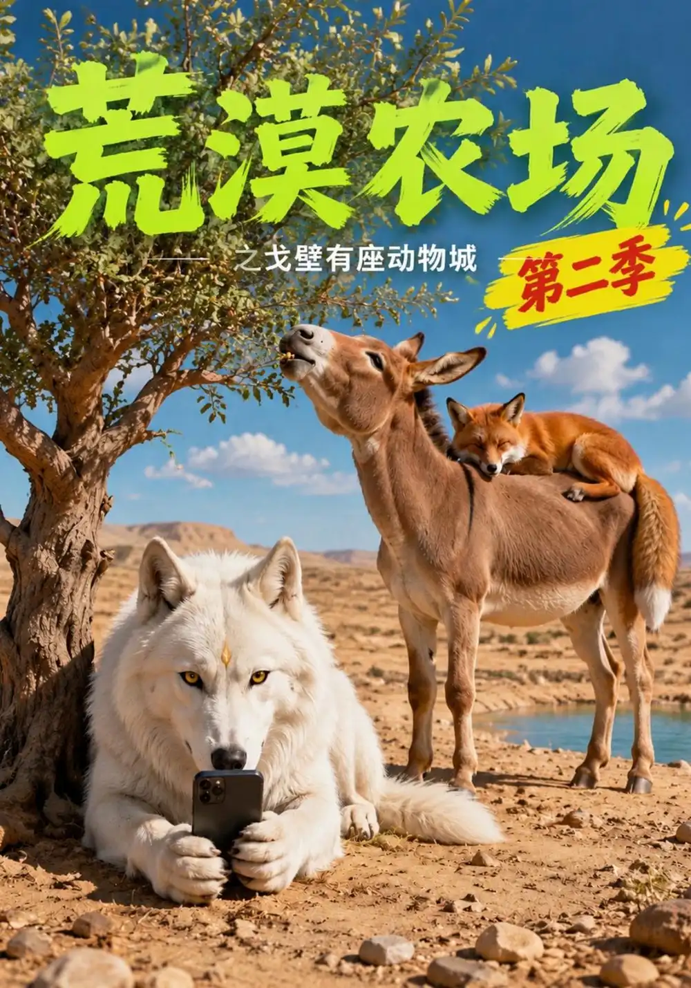 《荒漠农场之戈壁有座动物城第二季（151集）AI短剧》短剧全集免费在线观看-CD网盘社