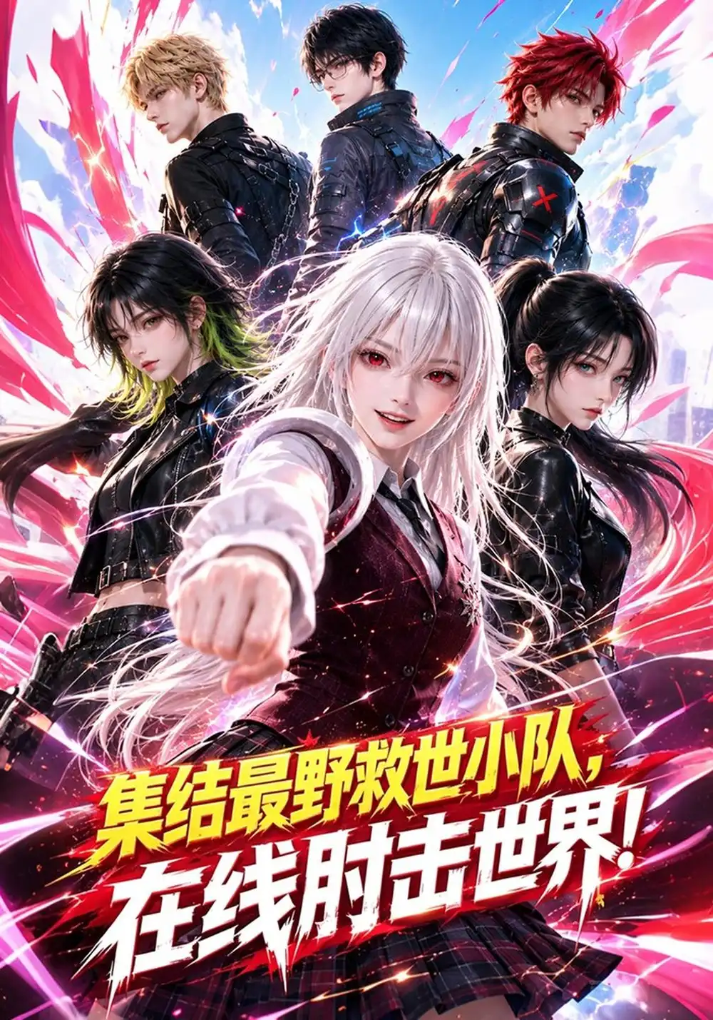 《集结最野救世小队，在线肘击世界！&集结最野救世小队在线肘击世界（160集）AI短剧》短剧全集免费在线观看-CD网盘社