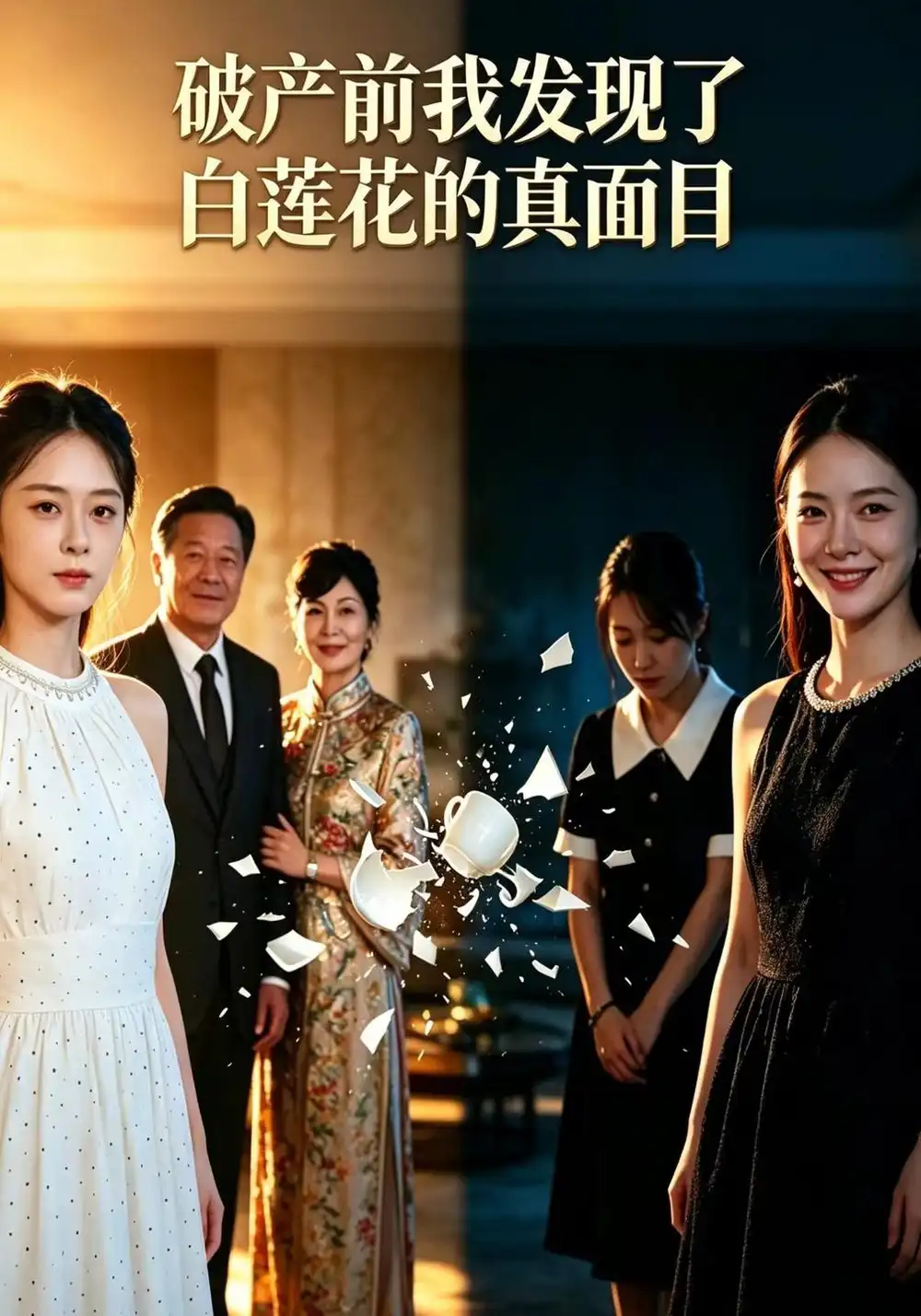 《破产前我发现了白莲花的真面目（60集）黄泽君&许惠婷》短剧全集免费在线观看