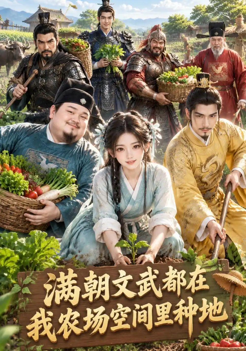 《满朝文武都在我农场空间里种地（111集）AI短剧》短剧全集免费在线观看-CD网盘社