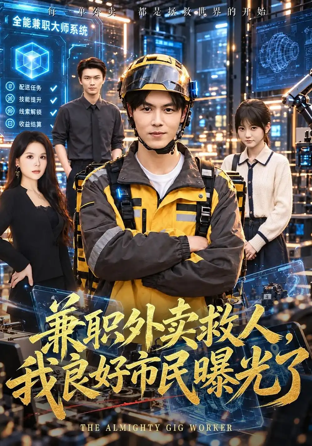 《兼职外卖救人，我良好市民曝光了&兼职外卖救人我良好市民曝光了（43集）夜博＆王煜可晴》短剧全集免费在线观看-CD网盘社