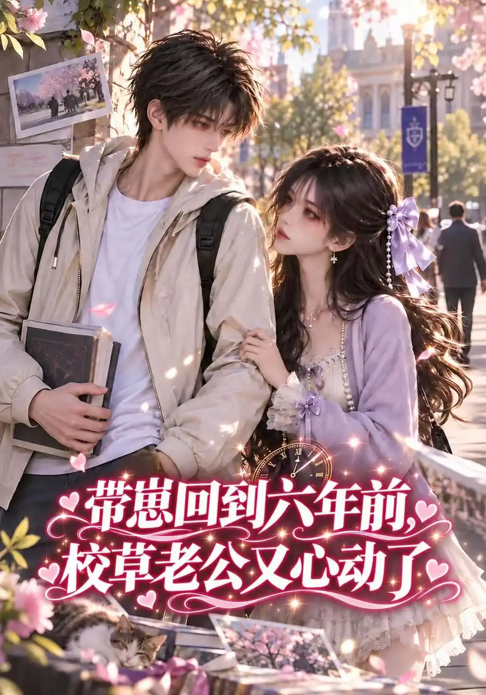《带崽回到六年前，校草老公又心动了&带崽回到六年前校草老公又心动了（124集）AI短剧》短剧全集免费在线观看-CD网盘社