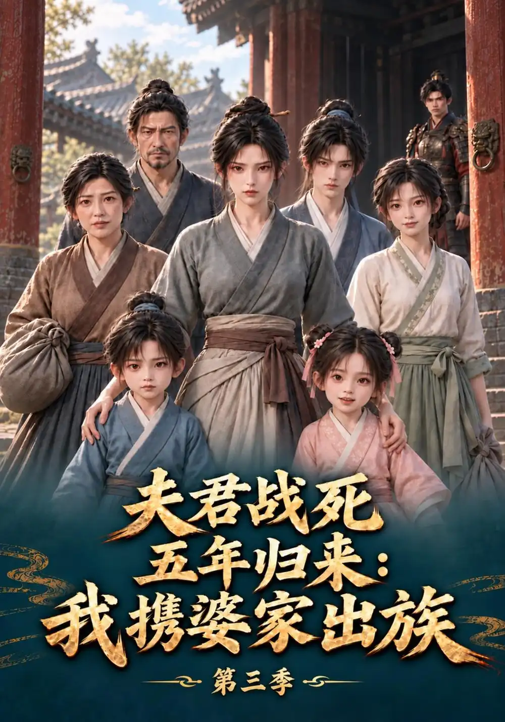 《夫君战死五年归来：我携婆家出族第三季&夫君战死五年归来我携婆家出族第三季（121集）AI短剧》短剧全集免费在线观看-CD网盘社
