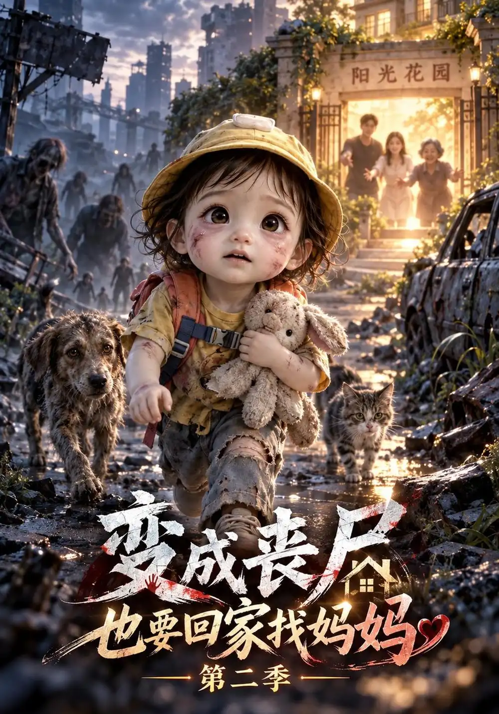 《变成丧尸也要回家找妈妈第二季（76集）AI短剧》短剧全集免费在线观看-CD网盘社