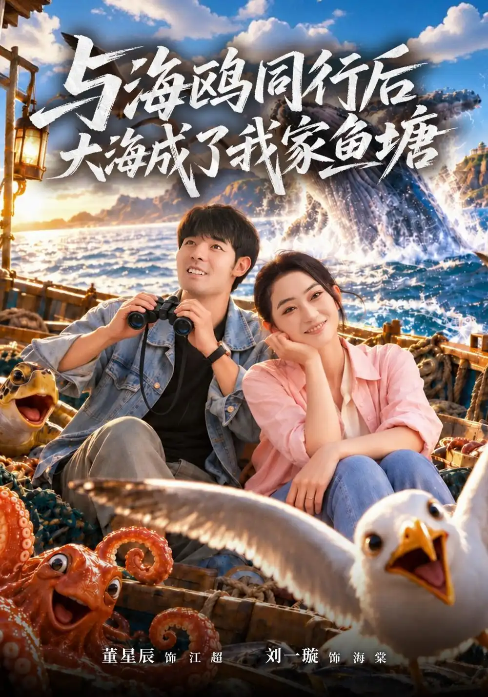 《与海鸥同行后大海成了我家鱼塘（71集）董星辰&刘一璇&吕洁&吕洁》短剧全集免费在线观看-CD网盘社