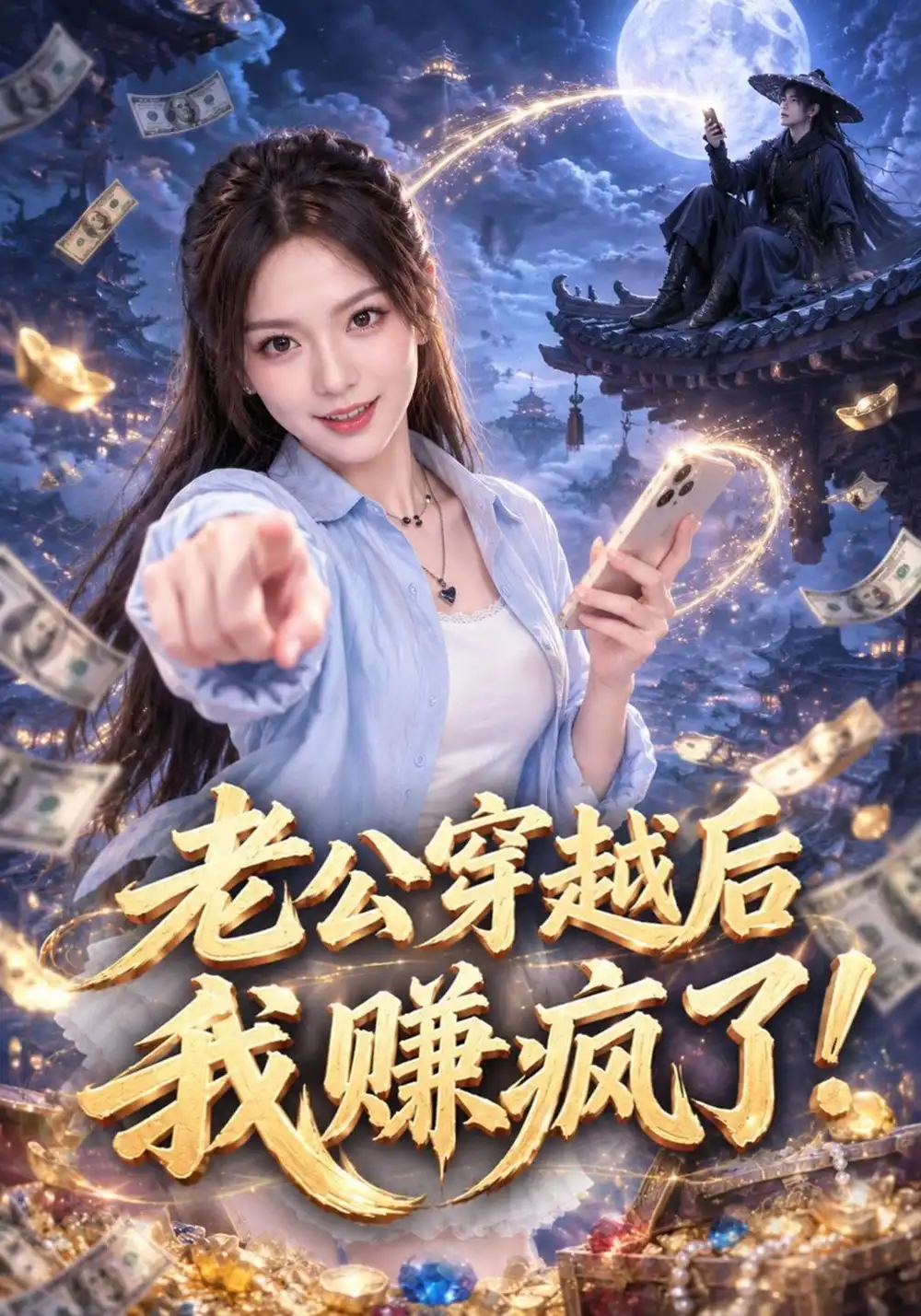 《老公穿越后我赚疯了!(60集)王若妍&李晓迈》短剧全集免费在线观看-CD网盘社