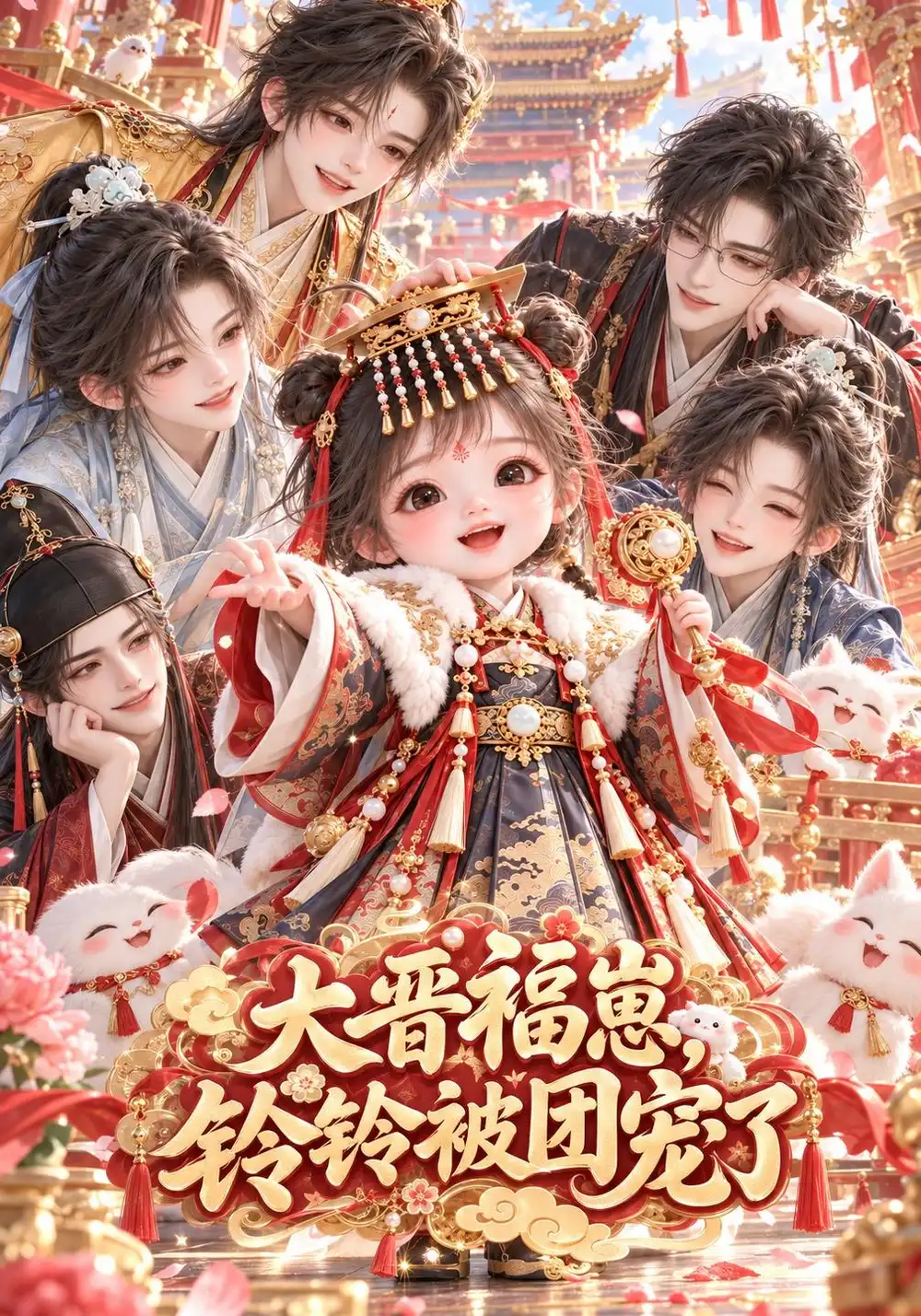 《大晋福崽，铃铃被团宠了&大晋福崽铃铃被团宠了（146集）AI短剧》短剧全集免费在线观看-CD网盘社