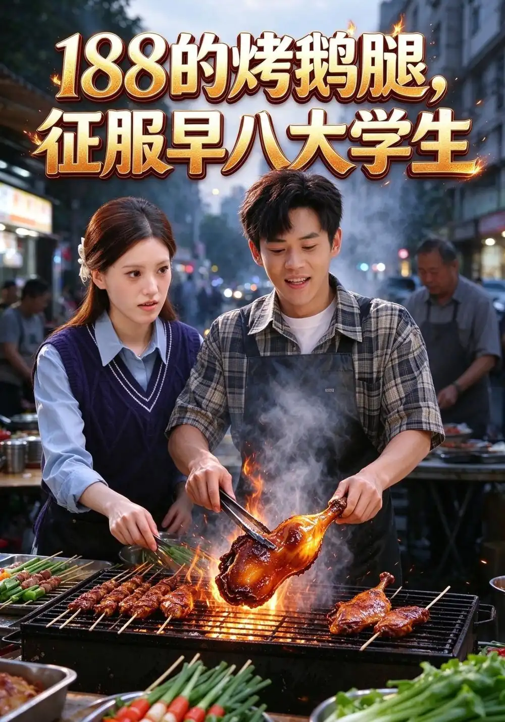 188的烤鹅腿，征服早八大学生（84集）徐浩楠&王新月全集免费在线观看 - 第一搜