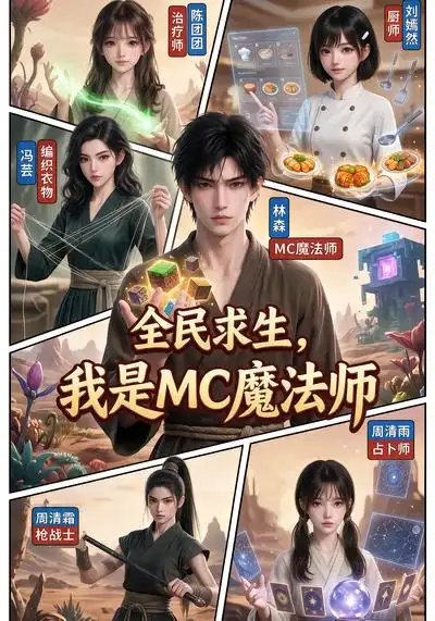 《全民求生，我是MC魔法师&全民求生我是MC魔法师（102集）AI短剧》短剧全集免费在线观看