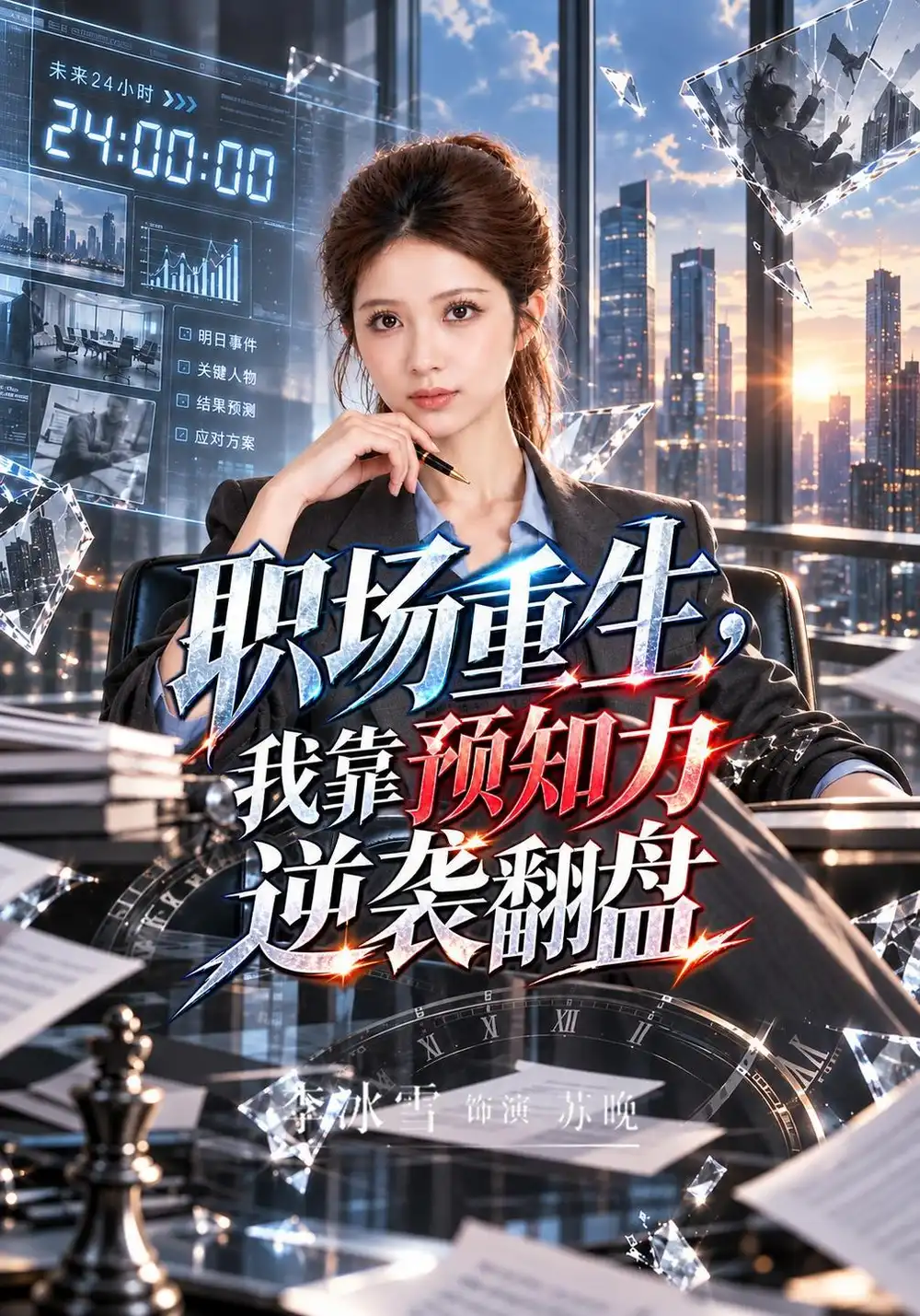 《职场重生，我靠预知力逆袭翻盘（60集）李冰雪&文凯》短剧全集免费在线观看-CD网盘社