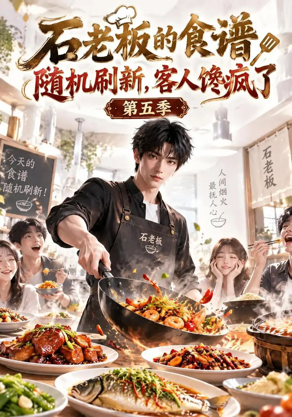 石老板的食谱随机刷新，食客馋疯了第五季&石老板的食谱随机刷新食客馋疯了第五季（183集）AI短剧全集免费在线观看 - 第一搜