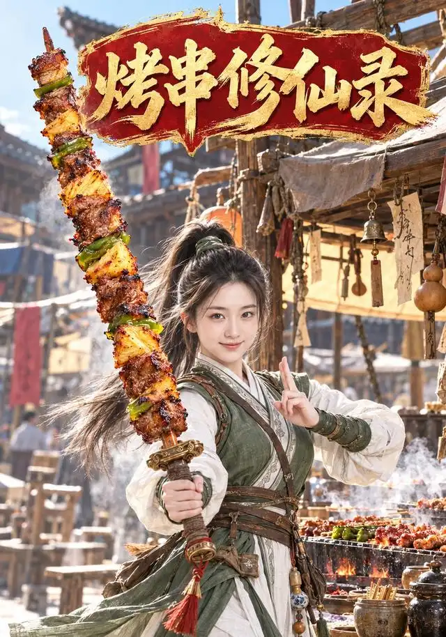 《烤串修仙录（81集）AI短剧》短剧全集免费在线观看-CD网盘社