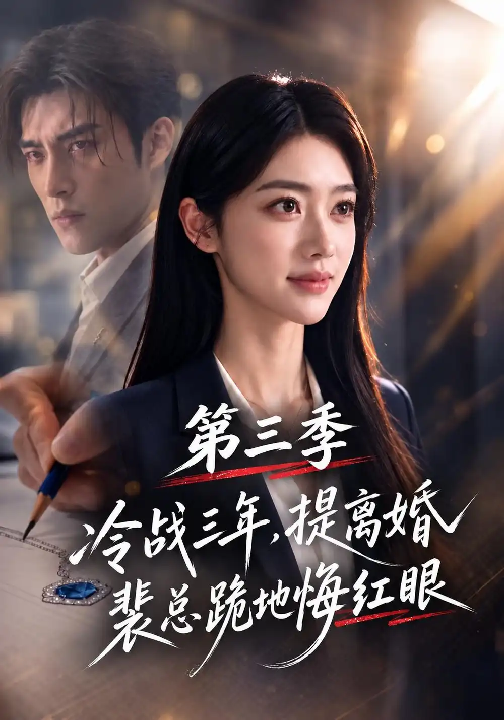《冷战三年，提离婚裴总跪地悔红眼第三季&冷战三年提离婚裴总跪地悔红眼第三季（103集）AI短剧》短剧全集免费在线观看