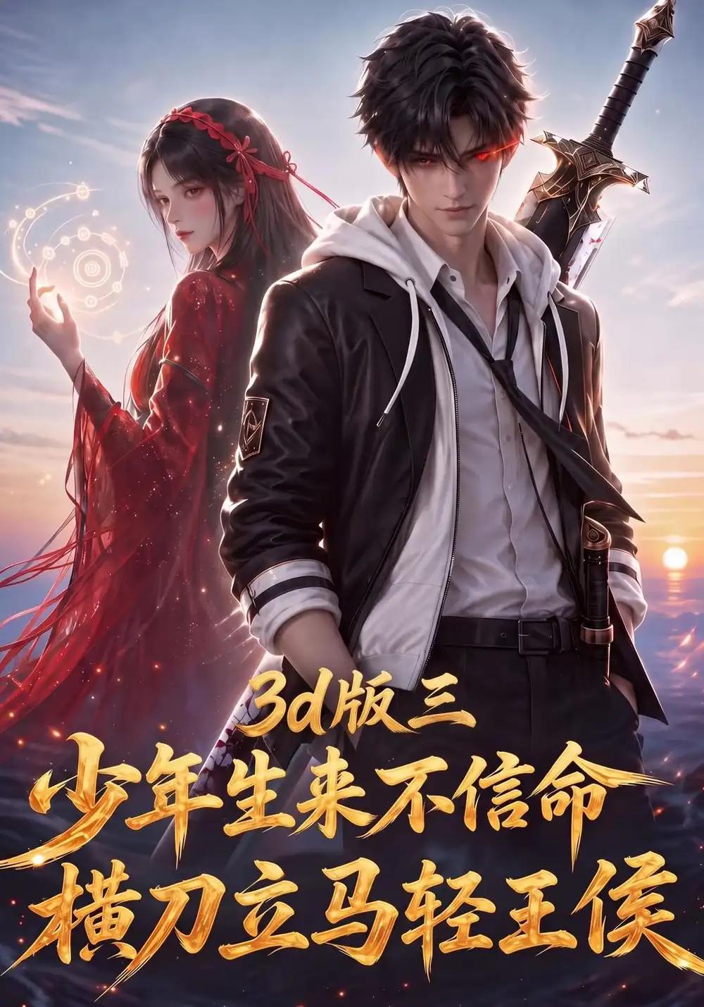 《少年生来不信命，横刀立马轻王候3d版三&少年生来不信命横刀立马轻王候3d版三（161集）AI短剧》短剧全集免费在线观看
