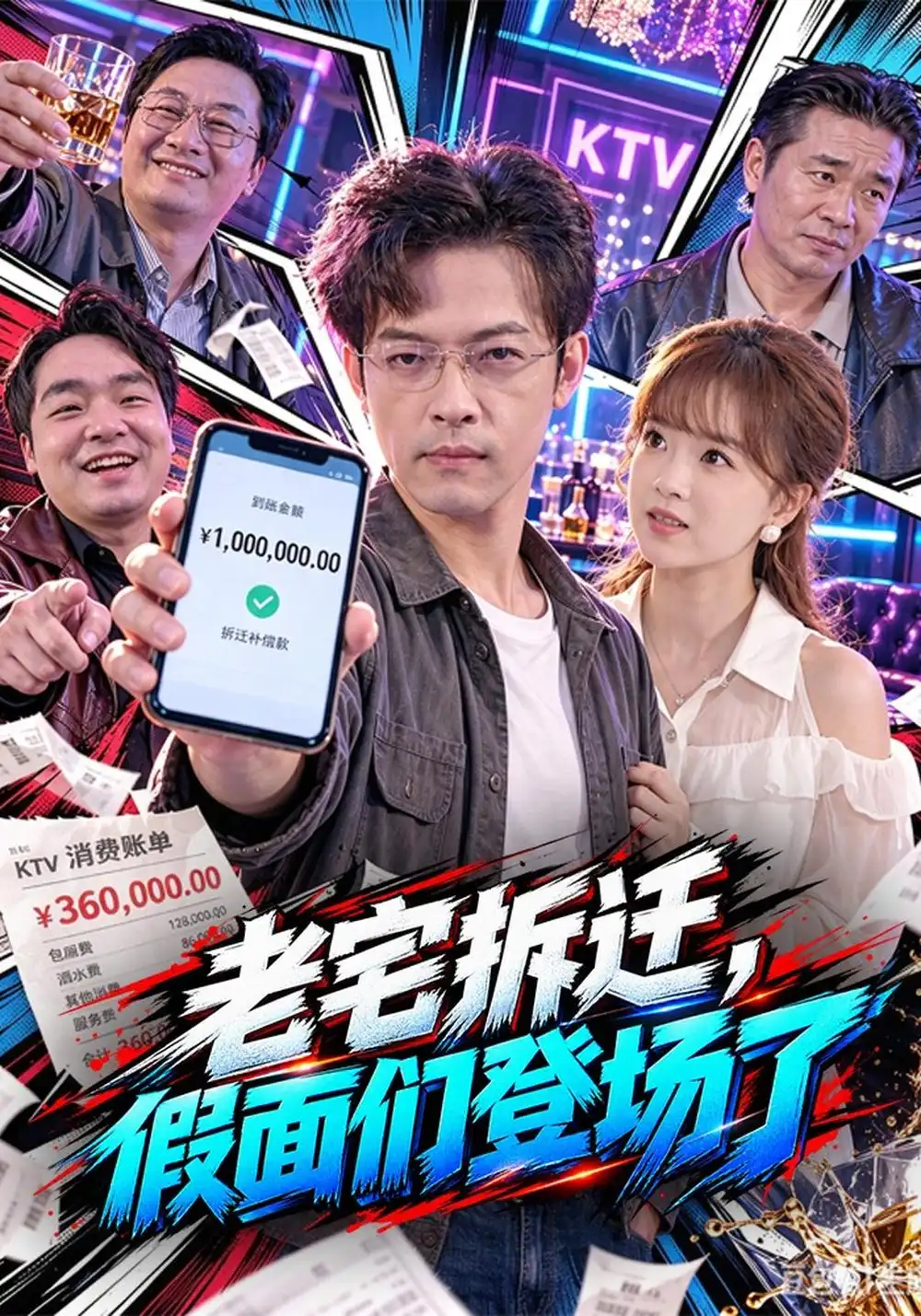 《老宅拆迁，假面们登场了&老宅拆迁假面们登场了（70集）马昂＆王新月》短剧全集免费在线观看