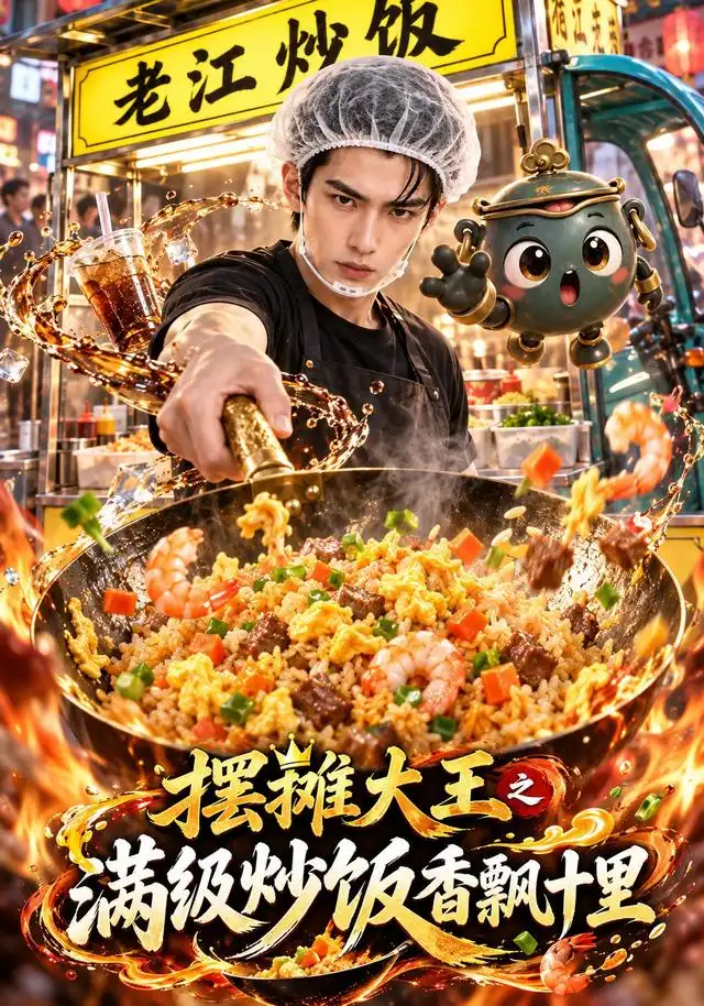摆摊大王之满级炒饭香飘十里（123集）AI短剧全集免费在线观看 - 第一搜